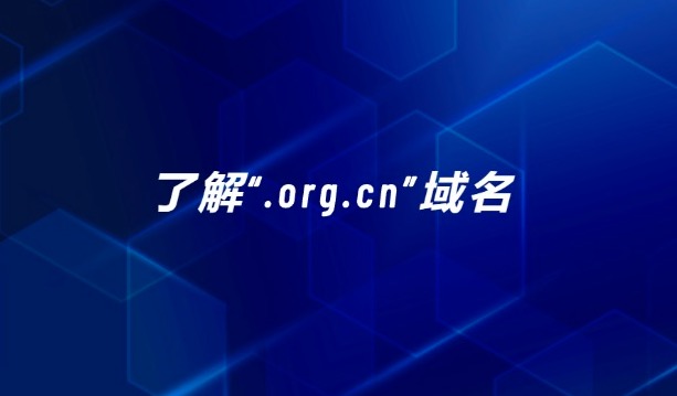.org.cn域名